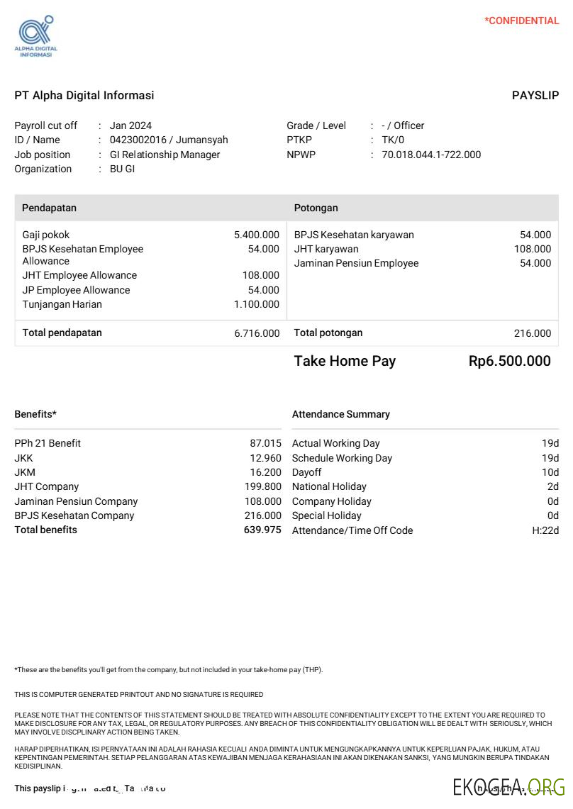 Modèle de fiche de paie PT Alpha Digital Informasi aux formats Word et PDF.pdf, 1